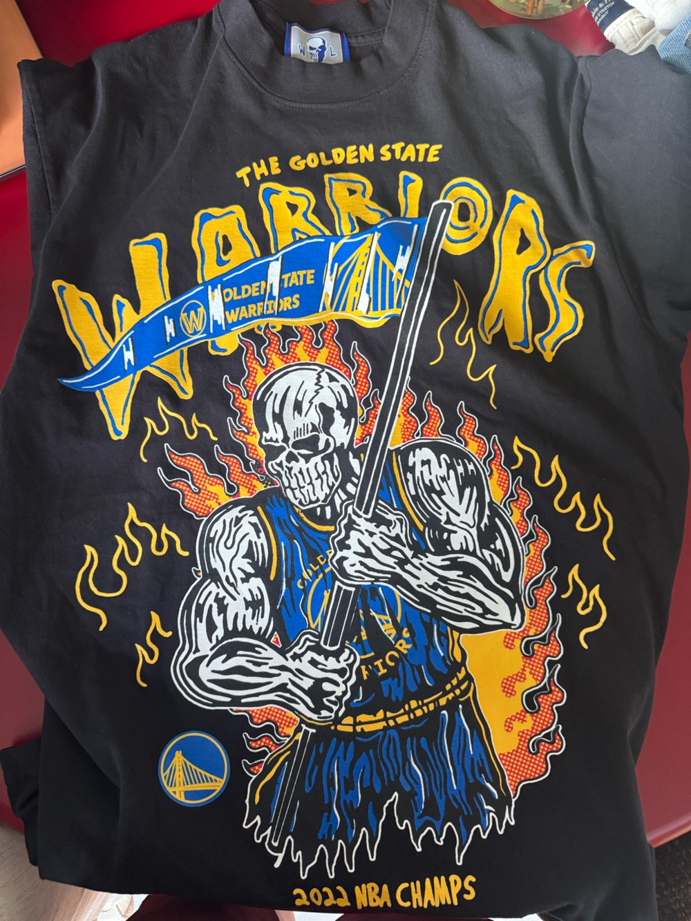 Warren Lotas 2022 NBA Warriors Tee NWT
